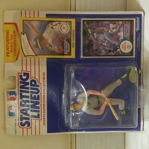 Vintage 1990 Staring Lineup Jose Canseco Action Figure Kenner